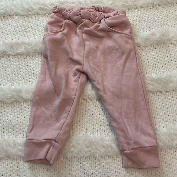 Garanimals Animal face romper tan & pink pants Baby girls size 12 M bundle of 2 - Picture 10 of 13